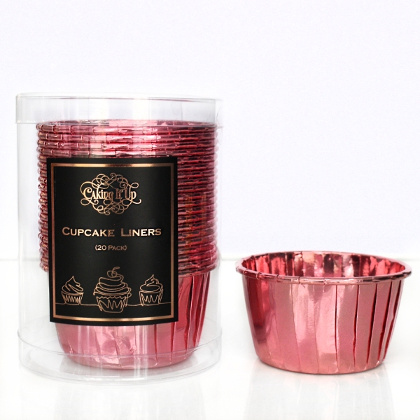 Baking Cups - Metallic Pink